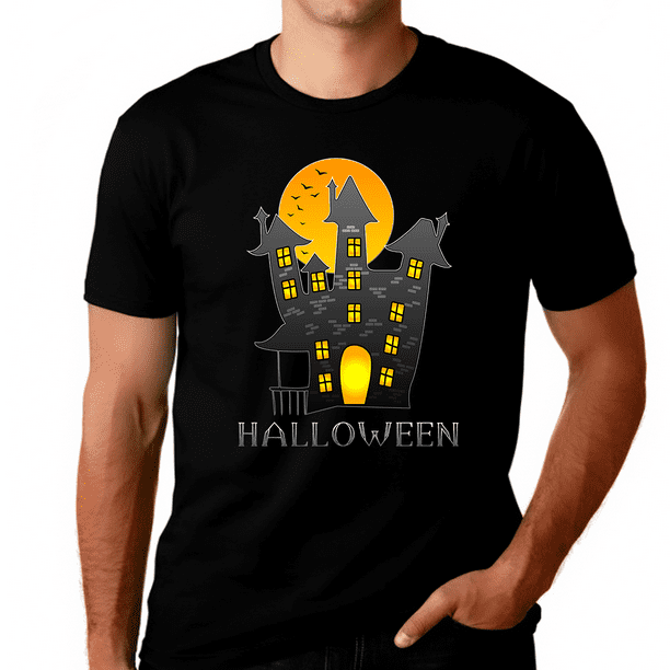 Big and Tall Halloween Shirts for Men Plus Size XL 2XL 3XL 4XL 5XL