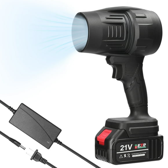 TFixol Portable High-Power Lithium Battery Blower with Adjustable Airflow, Ideal for Home, Car, and Office Cleaning, Includes 1300mAh Makita Battery and Charger (110V US Plug)