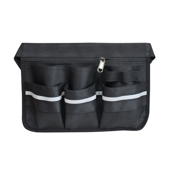 MultiPockets Canvas Art Apron Waist Bag Tool Apron For Men Women, Adjustable Strap For Painter Outdoor Worker