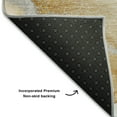 thumbnail image 3 of Addison Rugs Mayfield Washable Transitional Watercolors Brown Rectangle Rug, 10' x 14', 3 of 6