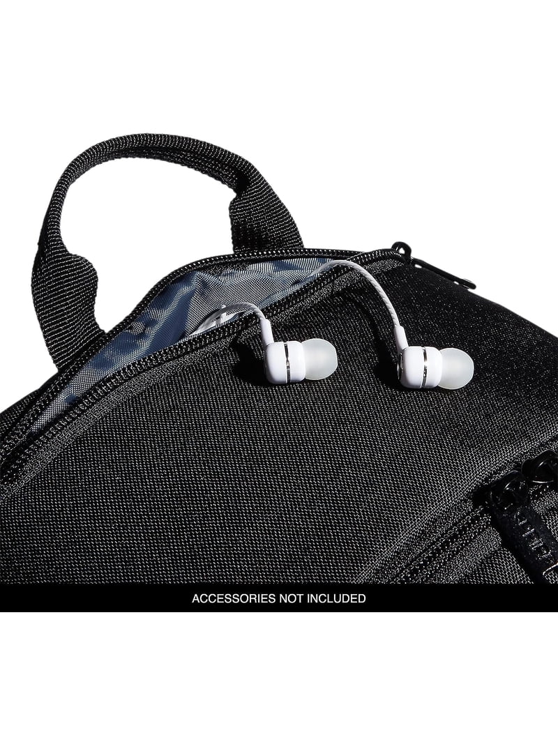 Adidas Classic 3S Bookbag for School, Black/White, One Size - Walmart.com