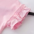 thumbnail image 4 of Hiijoy Girls Cotton Ruffle Short Sleeve T-Shirt Casual Soft Crew Neck T Shirt, 4 of 8