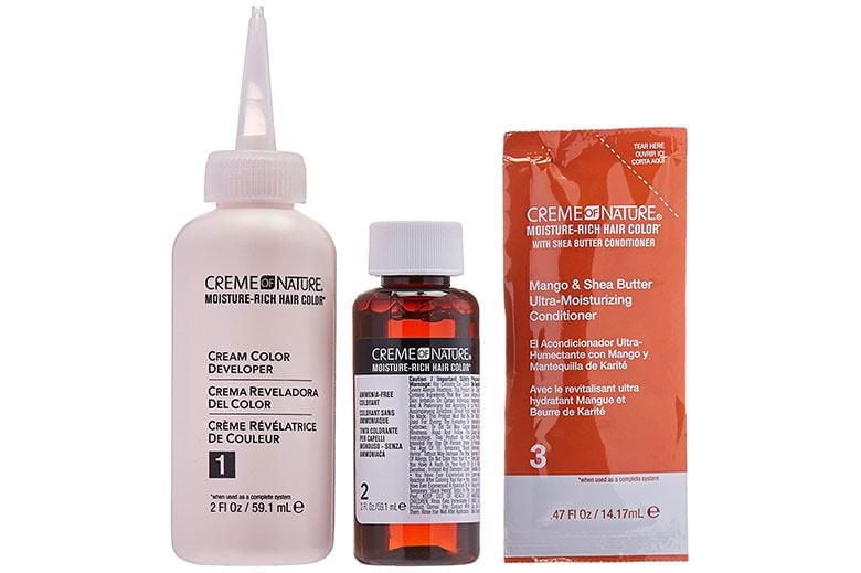 Creme of Nature Kit de coloration capillaire riche en humidité, Vivid Red C-31