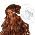 thumbnail image 2 of ZPAQI Set of 10 Clear Hair Grips Clear Acrylic Hair Grips DIY Hair Accessories, 2 of 21