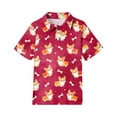 thumbnail image 5 of Grblisyd Girls Shirts Cute Animal Print Short Sleeve Collar Polo Shirts Casual Loose School Uniform Shirt, 5 of 6