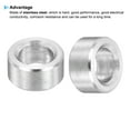 thumbnail image 4 of 12Pcs M6 Stainless Steel Spacers Metal Spacer 6mm ID x 10mm OD x 5mm L, 4 of 5