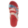 thumbnail image 3 of Spring Step L’Artiste Women’s Caiman Hand Painted Leather Slide Sandal, 3 of 7