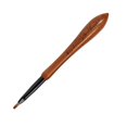 thumbnail image 2 of Ettsollp 2Pcs Nail Art Brush Professional Flexible Bristle Manicure Painting Pen Fine Detail DIY Nail Brush for Nail Tips Drawing, 2 of 8