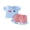 Blue, variant on BemeyourBBs Kids Toddler Baby Girl 4th of July Outfit Patriot Independence Day Outfits Little Baby Girl Summer Clothes Ice Cream Embroidery Puff Short Sleeve T Shirt Tops and Plaid Shorts Set