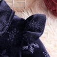 thumbnail image 6 of Atogsazn Baby Girls Dress Toddler Ruffle Long Sleeve Ribbed Dresses with Mesh Skirts Fashion Clothes 02-Blue 3-6 Months, 6 of 7