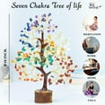 thumbnail image 4 of Livinwise Chakra Tree, Crystal Tree for Positive Energy - Crystals & Healing Stones - Feng Shui Seven Chakra Tree of Life Decor - Home Decorations for Living Room, 7 Chakra Tree, 200 Beads, 8-10", 4 of 5