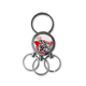 thumbnail image 1 of Citas de Mao Zedong Roja China Roja De acero inoxidable Anillo de metal llavero llavero clip auto regalo, 1 of 3