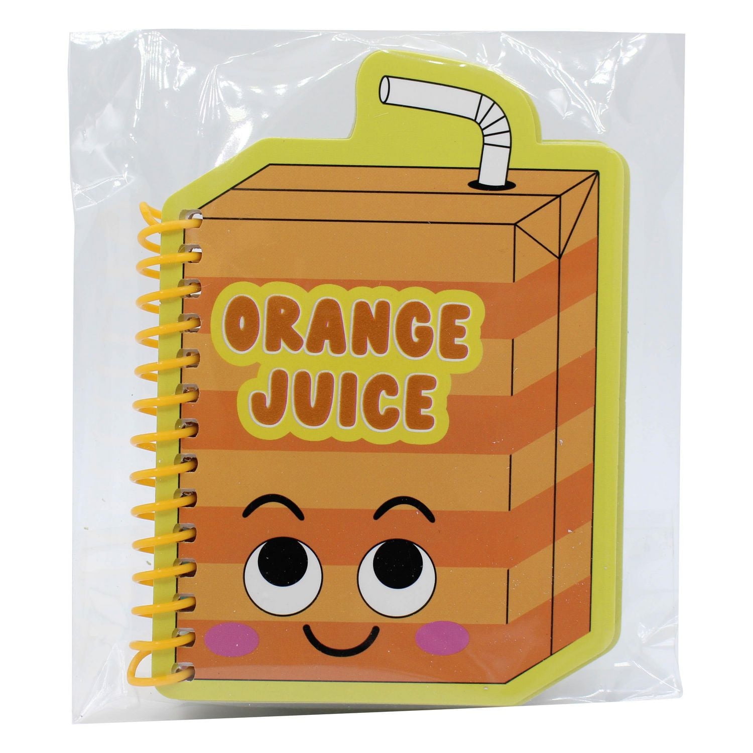 U Style Mini Notepad, 50 Sheets - Orange Juice
