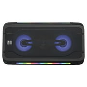 Altec Lansing ALSHCKWV100R Shockwave100 Dual 5.25-Inch 150-Watt-Max True Wireless Stereo Bluetooth Rechargeable Portable Speaker With Lights And Microphone, Factory Recertified