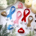 thumbnail image 5 of Dalrosia Mini Knit Hat Mini Christmas Scarf Set Mini Santa Hats for Crafts Mini Christmas Decorations for DIY Doll, 5 of 5