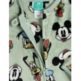 thumbnail image 4 of Disney Mickey Mouse Donald Duck Pluto Flannel Fleece Zip Up Woobie Sleep N' Play Newborn, 4 of 4