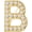 Letter B, variant on Gold-Tone Pearl Letter Brooch Pin for Women – A-Z Initial Design with Faux Pearl Accents, Elegant Lapel Jewelry Gift