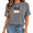2-Grey, variant on UNISHE Women's HANGIN' WITH MY BOOS Halloween Ghost Graphic Tee Playful Short Sleeve Crewneck Top