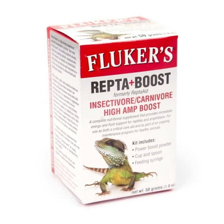 Fluker's Repta+Boost Insectivore/Carnivore High Amp Boost Supplement 1.8oz