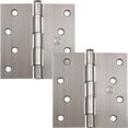 thumbnail image 3 of Stone Harbor Hardware 4" Door Hinges, Square Corner, Vintage Bronze, 2-Pack, 3 of 5