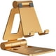 thumbnail image 2 of Nulaxy Soporte plegable doble para teléfono celular, totalmente ajustable, soporte plegable para teléfono de escritorio, base compatible con Phone15 14 13 12 11 Pro Xs Xs Max Xr X 8, Nintendo Switch,, 2 of 4