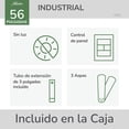thumbnail image 5 of Ventilador de Techo Hunter Industrial Níquel Cepillado sin luz 56 pulgadas, 5 of 5