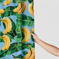 thumbnail image 3 of Orinice Tropical Banana Leaves Shower Curtain for Bathroom Decorative Bath Curtain Waterproof Polyester Fabric Shower Curtains Set Machine Washable with 12 Plastic Hooks 69x72, 3 of 7