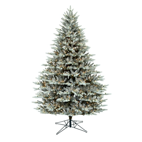 Vickerman 5.5' x 45" Douglas Blue Fir Artificial Christmas Tree, Clear Dura-lit Lights