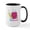 White/Black Inside, variant on CafePress - Snoopy: Home For The Holidays Large Mug - 15 oz Ceramic Large White Novelty Mug