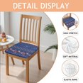 thumbnail image 2 of Pioneer Flower Seat Covers for Dining Room Chairs Set Of 4,Stretch Printed Washable Chair Seat Cover with Elastic Ties and Button,Removable Waterproof Couch Cushion Covers, 2 of 6