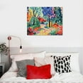 thumbnail image 4 of Nawypu  - Henri Matisse Landscape at Collioure Canvas Prints Wall Art Modern Art Expressionism Painting Picture on Canvas Abstract Artwork for Home Decorations and Gifts 20x16 inch, 4 of 4
