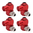 thumbnail image 2 of Conector de Manguera de Aire de 360 ​​Grados, Accesorios de Aire Industriales 4 Piezas Resistente a la Corrosión para Amolador, 2 of 7