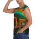 thumbnail image 3 of Fotbe Chameleon Men's Camiseta sin Mangas Estampada para Hombres, Playera Casual para Gimnasio, Entrenamiento, Playa-Medium, 3 of 7