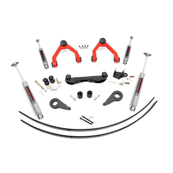 Rough Country 2-3" Lift Kit for 1988-1998 Chevy/GMC K1500 Truck/SUV - 17030RED