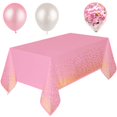 thumbnail image 1 of Graduation Balloons Decorative DIY: 50PCS Round Latex Balloons with Table Cloth, 1 of 2