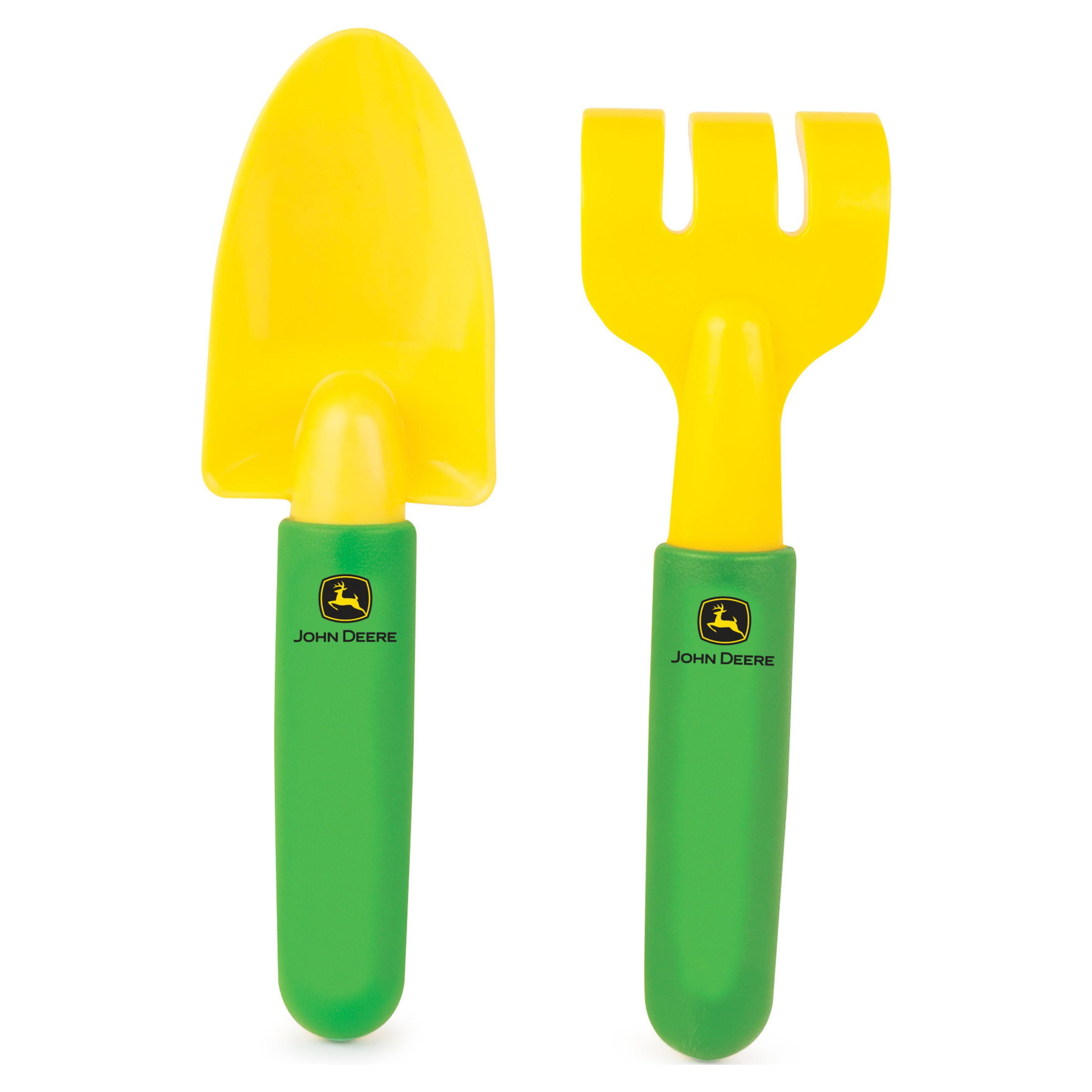 John Deere Lawn and Garden Role Play Set, Includes Weed Trimmer, Trowel and  Mini Hand Rake 