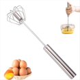 thumbnail image 2 of Batidor Semiautomático de Acero Inoxidable, Mezclador Manual, Agitador, Utensilios de Cocina para Mezclar, Batir, Batir y, 2 of 5