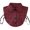 Red, variant on Adorable Fake Collar Fashionable Shirt Collar Detachable Half Shirt for Dress Blouse Sweater Collarless Clothes Accessory