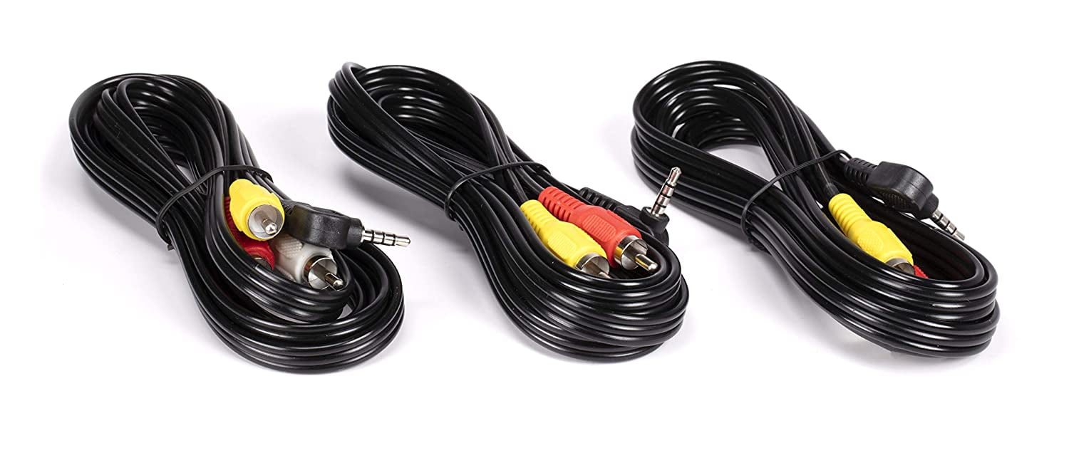THE CIMPLE CO Roku Composite Cable 3.5mm Male to RCA Red White