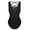 Black, variant on MSemis Women's Sleeveless Criss Cross Back Camisole Ballet Dance Gymnastics Leotard Bodysuit