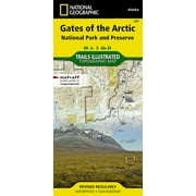 National Geographic Trails Illustrated M Gates of the Arctic National Park and Preserve Map, Book 257, (Paperback)