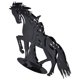 thumbnail image 3 of Escultura animal, estatua del caballo Detalles exquisitos Estatuilla del caballo Escultura del caballo Rendimiento de alta gama, 3 of 8