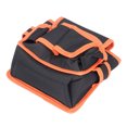 thumbnail image 1 of Waist Tool Pouch, Abrasion Resistant 600D Oxford Cloth Enhanced Stitching Tool Pouch Belt Quick Release Buckle  for Woodworking, 1 of 7