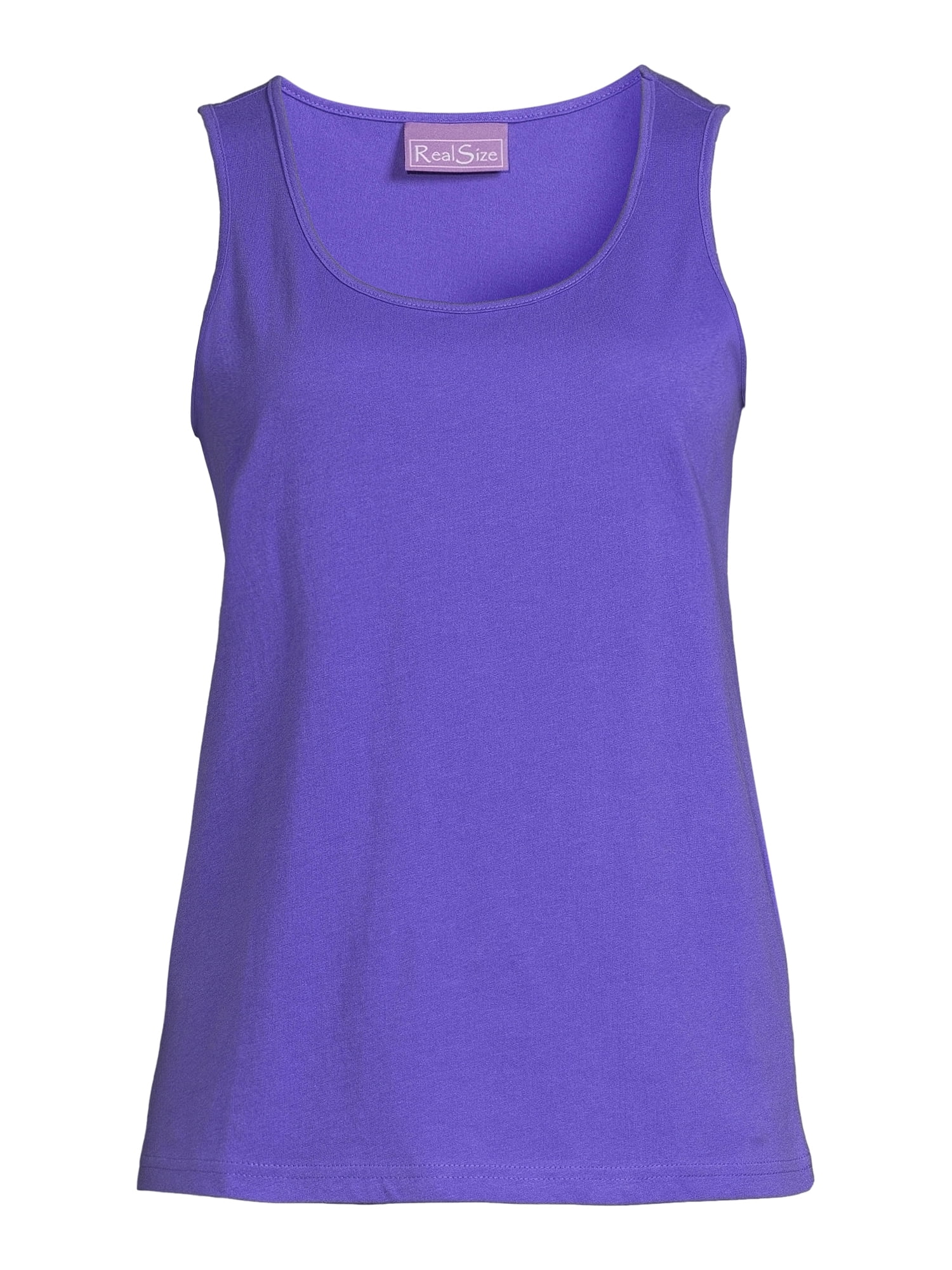 RealSize Women's Jersey Tank Top, Sizes XS-3XL