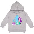 thumbnail image 2 of Inktastic Fourth Birthday Mermaid Toddler Hoodie, 2 of 4
