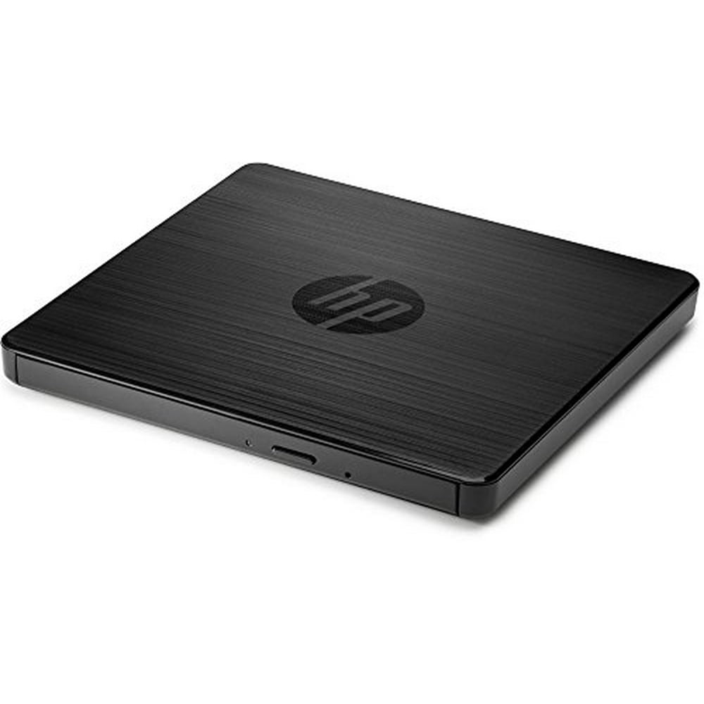 HP External Portable Slim Design CD/DVD RW Write/Read Drive, USB, Black