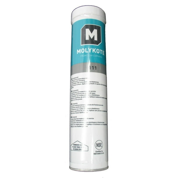 Dow Corning Molykote 111 O Ring Valve Silicone Lubricant Sealant 14oz 400g Cartridge Walmart Com Walmart Com