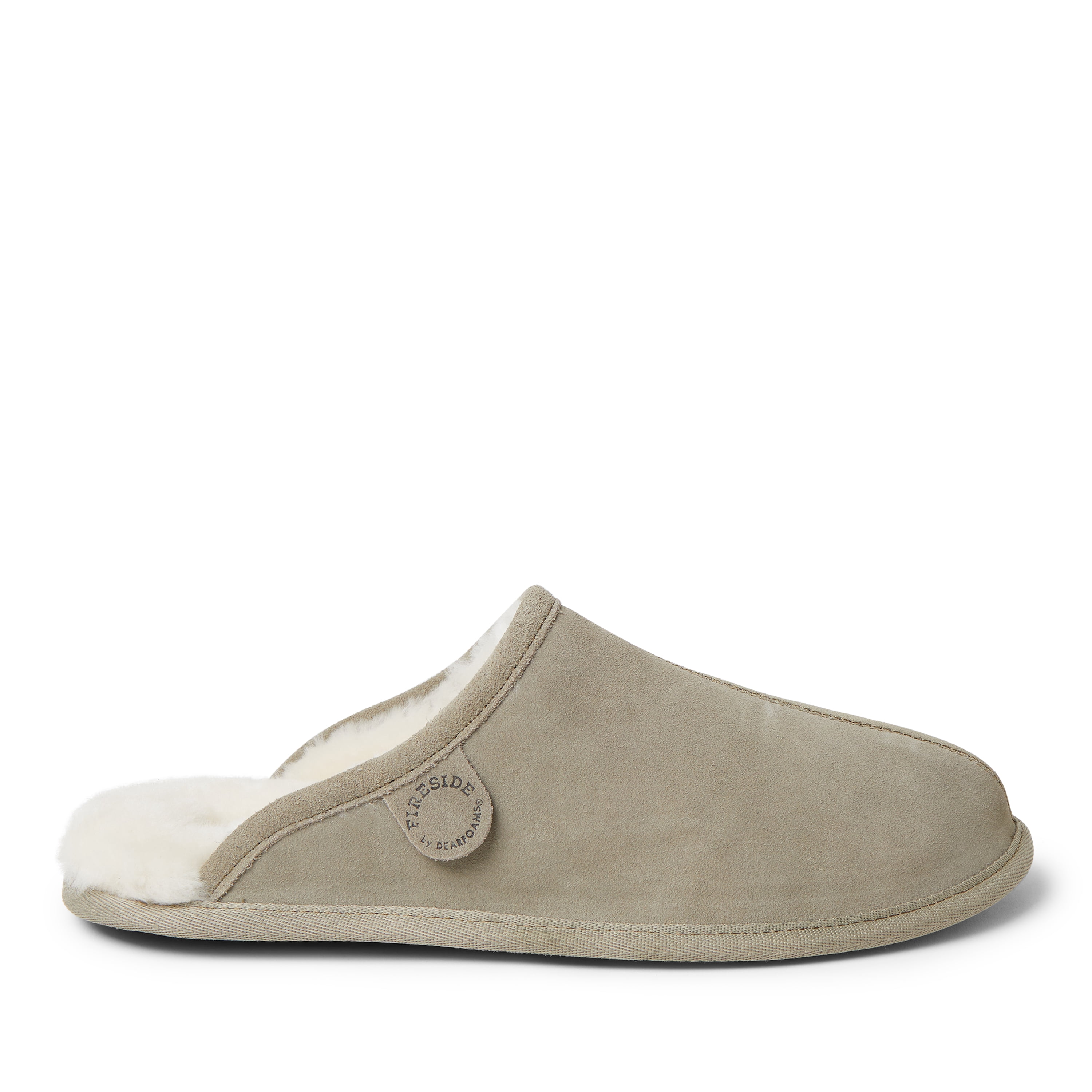 Dearfoams Fireside Warwick Shearling Scuff Slippers  display picture 1