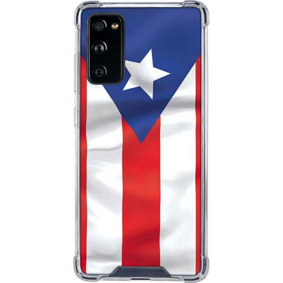 Skinit Countries of the World Puerto Rico Flag Galaxy S20 FE Clear Case