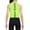 Volt/Black, variant on Nike Pro Girls' Dri-FIT Training Tank Top Color: Volt/Black Size: L